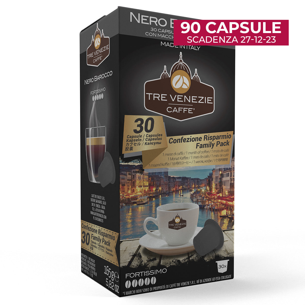 Nero Barocco Caffè Tre Venezie