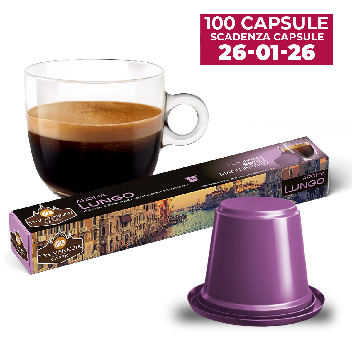 Lungo Caffè Tre Venezie