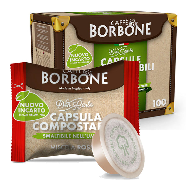 Miscela Rossa Compostabile Caffè Borbone