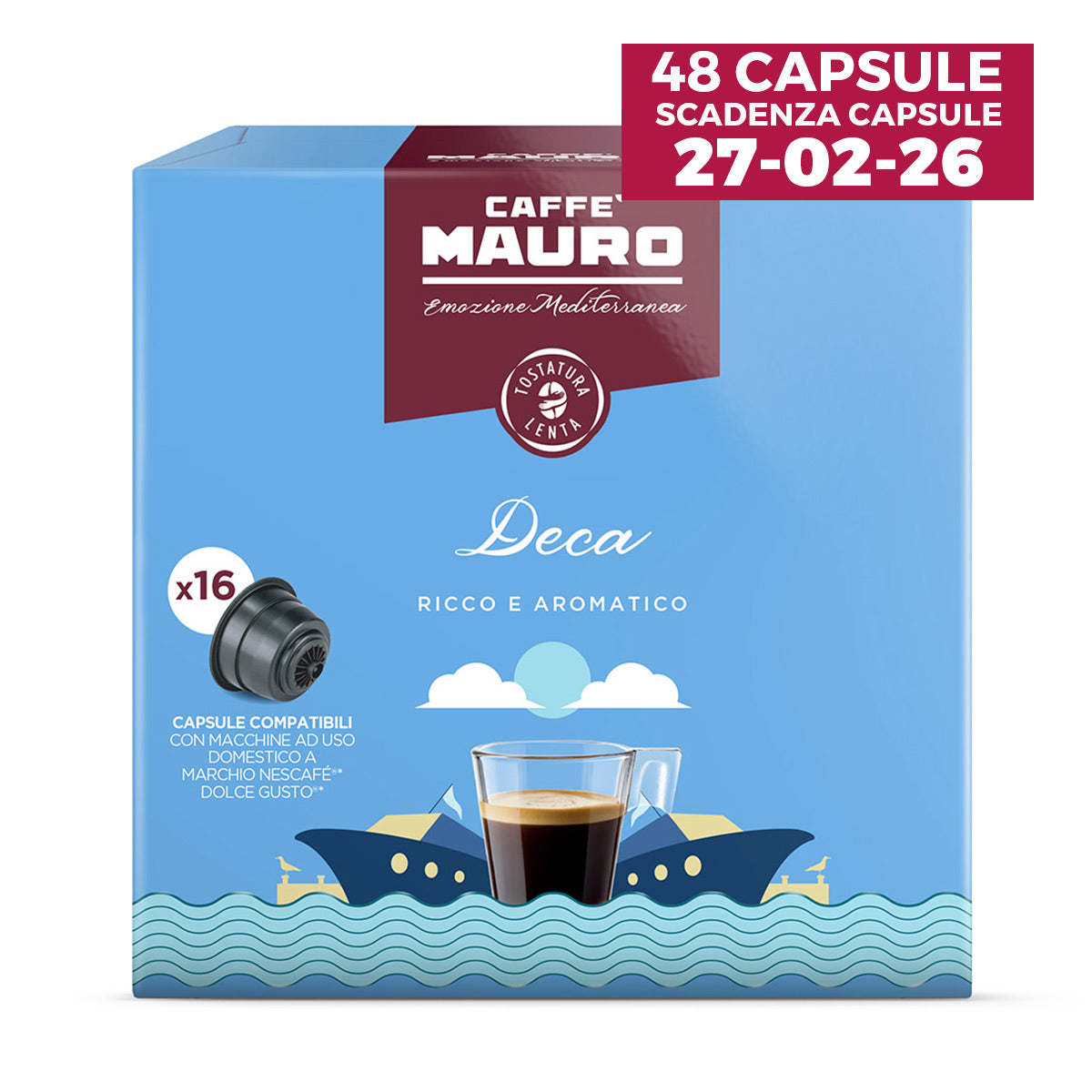 Decaffeinato Caffè Mauro