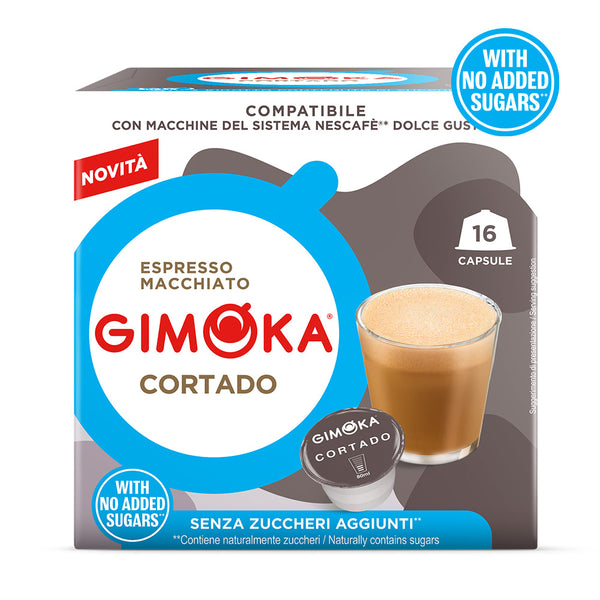 Cortado senza zuccheri aggiunti Gimoka