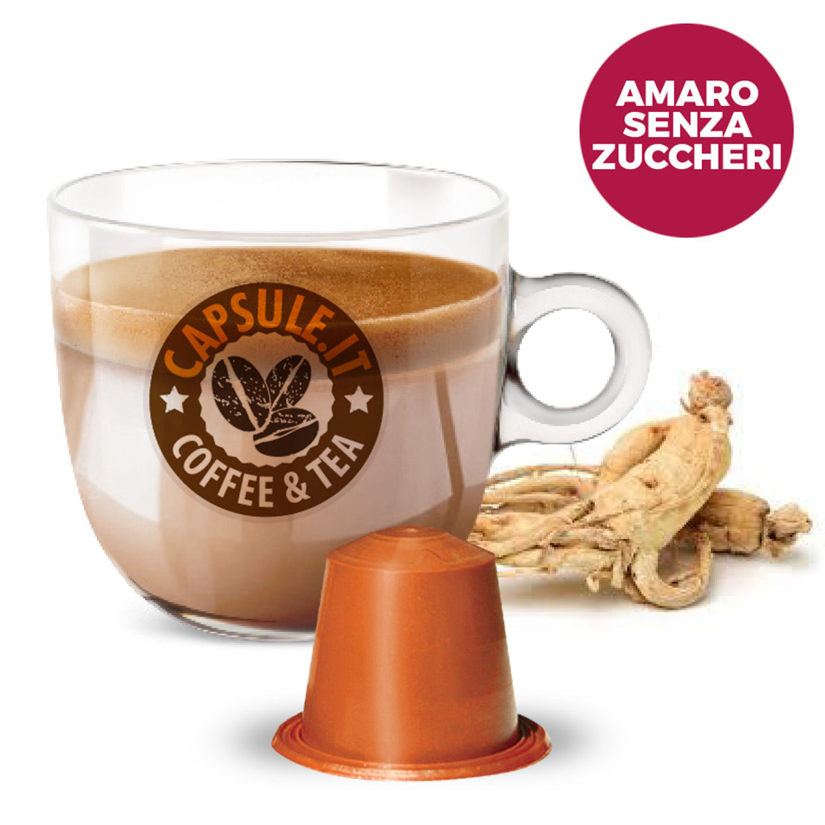Ginseng Amaro Capsule compatibili con Sistema Nespresso®
